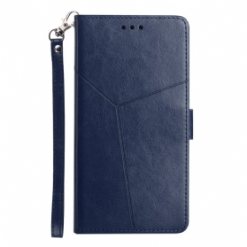 Flip Case Für Sony Xperia 10 IV Mit Kordel Riemchen-y-muster