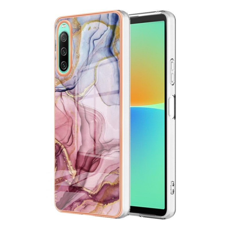 Hülle Für Sony Xperia 10 IV Marmor