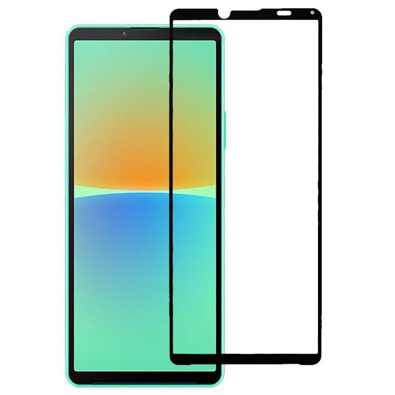 Sony Xperia 10 Iv Displayschutzfolie Aus Gehärtetem Glas Mit Schwarzem Rand