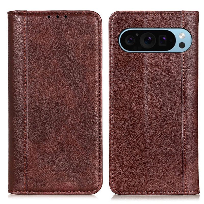 Flip Case Google Pixel 9 Pro Spaltleder