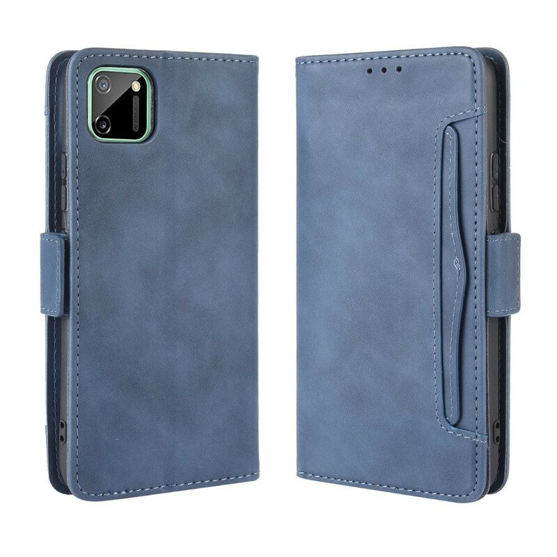 Flip Case Für Realme C11 Multi-card Premier Class