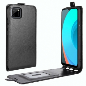 Lederhüllen Für Realme C11 Flip Case Vertikale Klappe