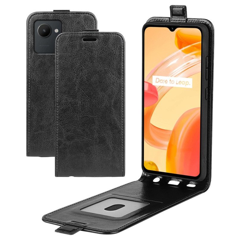 Flip Case Für Realme C30 Flip Case Vertikale Klappe