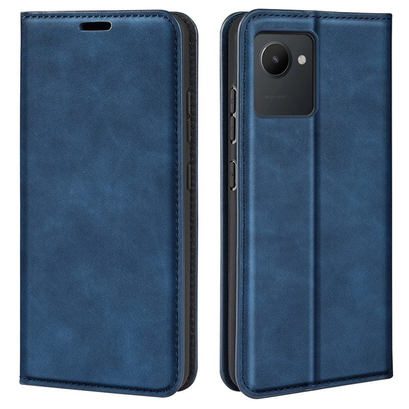 Schutzhülle Für Realme C30 Flip Case Hautgefühl