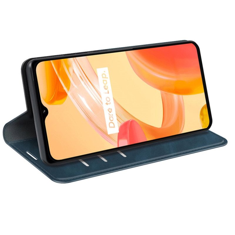 Schutzhülle Für Realme C30 Flip Case Hautgefühl