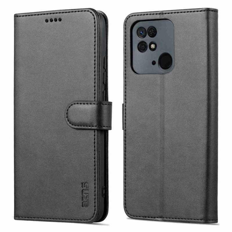 Flip Case Für Xiaomi Redmi 10C Azns-kunstleder