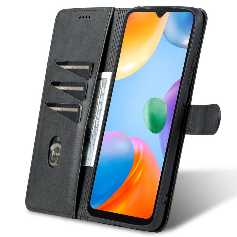 Flip Case Für Xiaomi Redmi 10C Azns-kunstleder