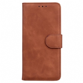 Flip Case Für Xiaomi Redmi 10C Kunstleder. Einfarbig