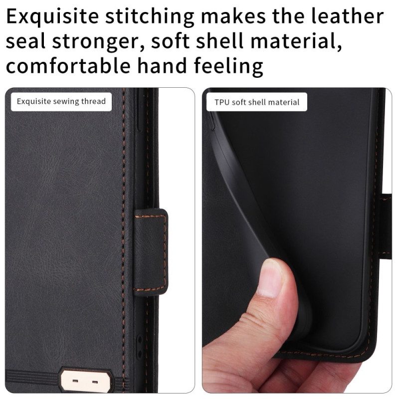 Flip Case Für Xiaomi Redmi 10C Subtile Eleganz