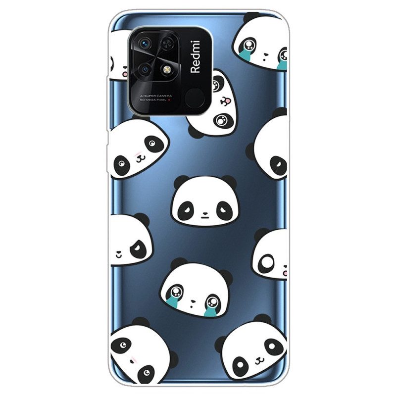 Hülle Für Xiaomi Redmi 10C Kleine Pandas