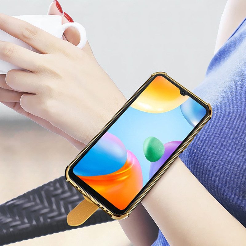 Hülle Für Xiaomi Redmi 10C Kroko-armband