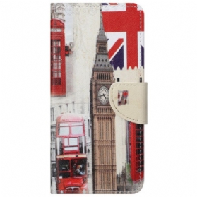 Lederhüllen Für Xiaomi Redmi 10C Londoner Leben