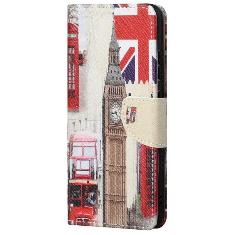 Lederhüllen Für Xiaomi Redmi 10C Londoner Leben