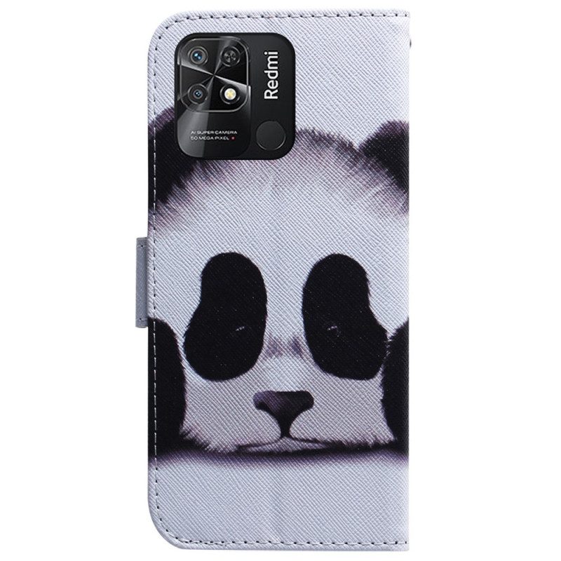 Lederhüllen Für Xiaomi Redmi 10C Panda