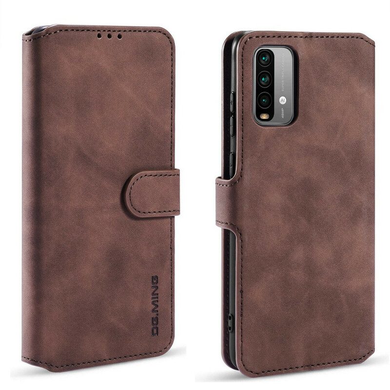 Flip Case Für Xiaomi Redmi 9T Dg.ming Retro