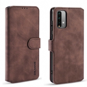 Flip Case Für Xiaomi Redmi 9T Dg.ming Retro