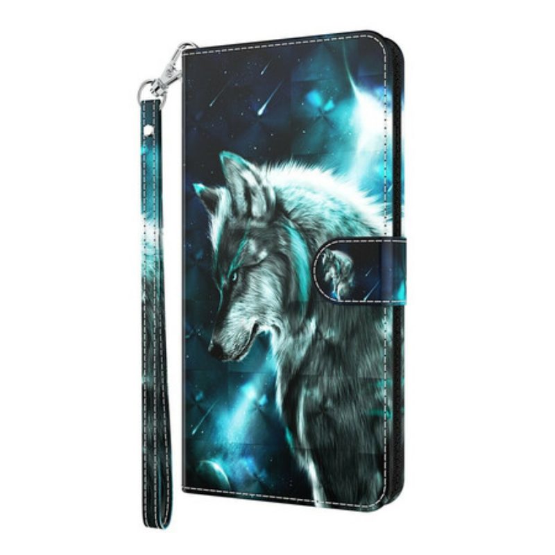 Flip Case Für Xiaomi Redmi 9T Majestätischer Wolf