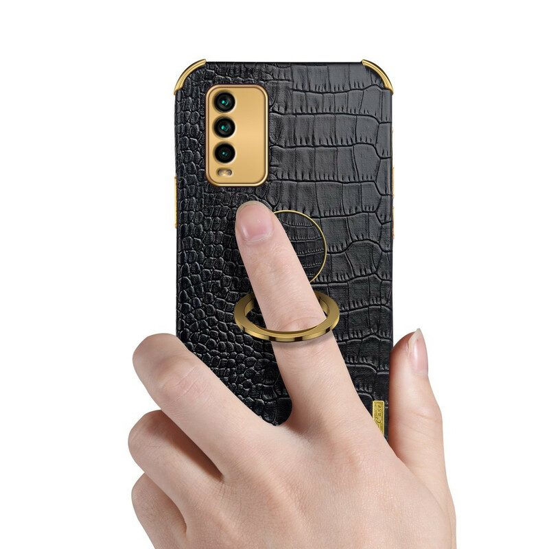 Handyhülle Für Xiaomi Redmi 9T X-case Krokodilleder-effekt