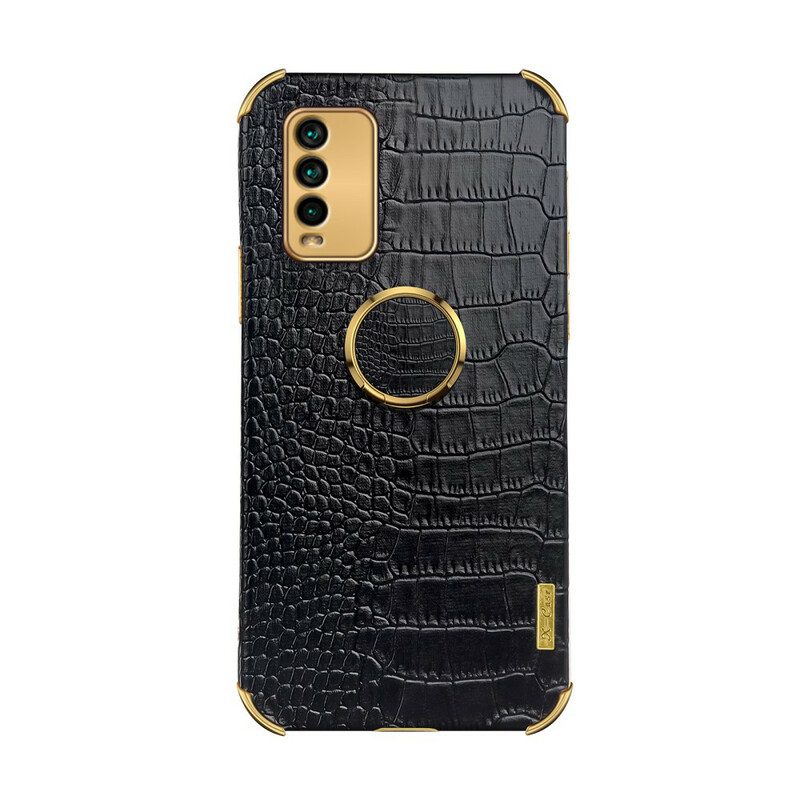 Handyhülle Für Xiaomi Redmi 9T X-case Krokodilleder-effekt