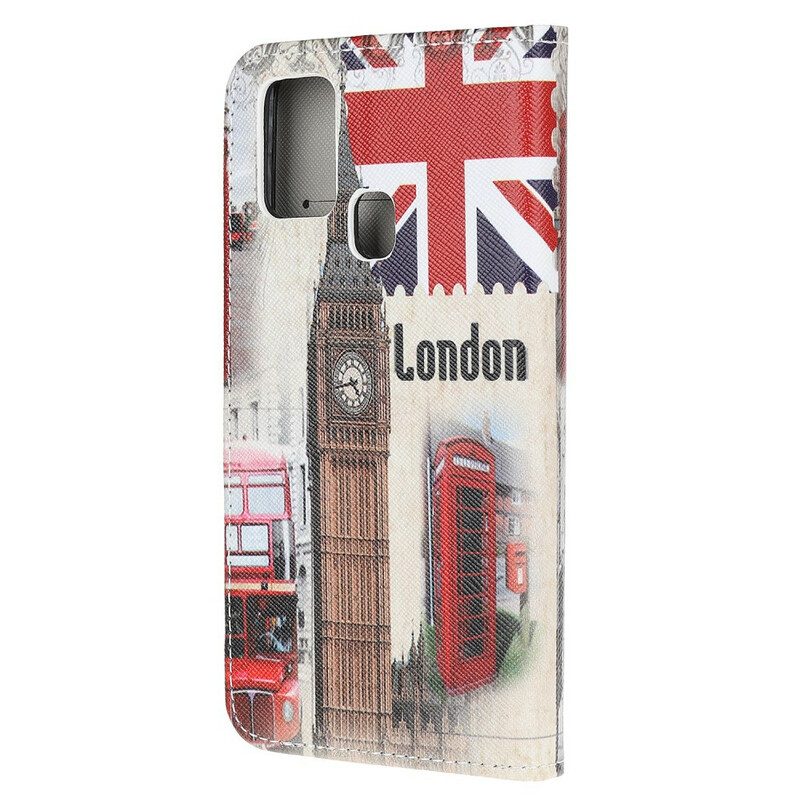 Flip Case Für OnePlus Nord N10 Londoner Leben