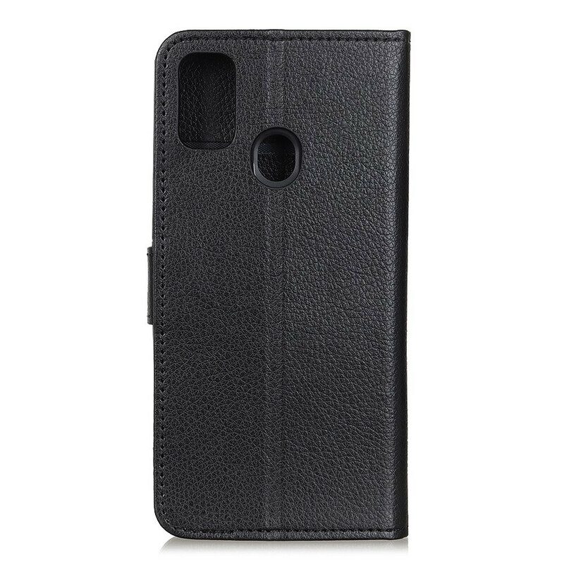 Flip Case Für OnePlus Nord N10 Traditionell Litschi