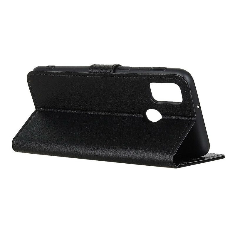 Flip Case Für OnePlus Nord N10 Traditionell Litschi