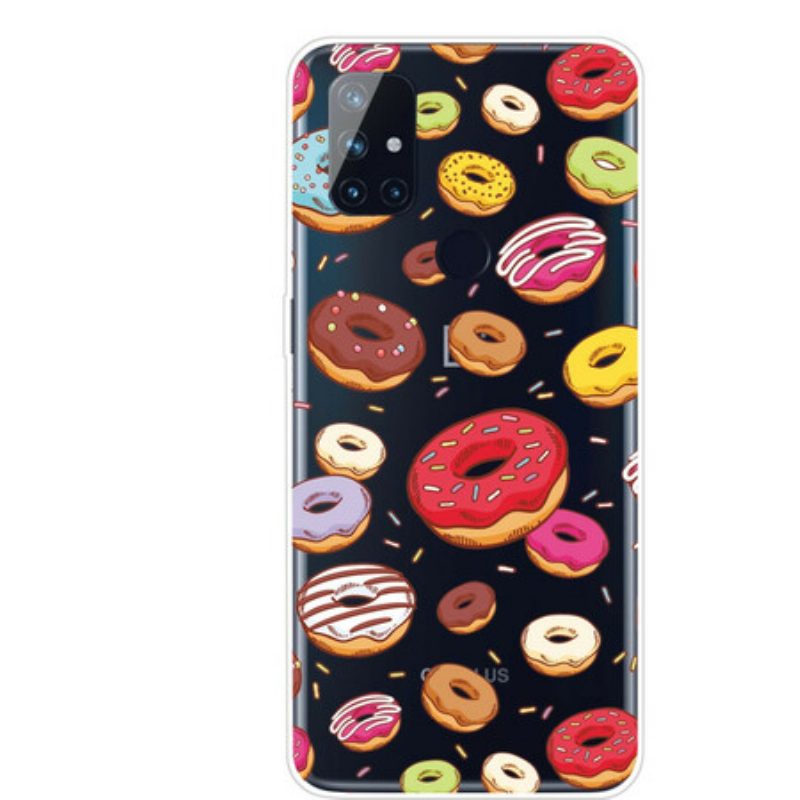 Handyhülle Für OnePlus Nord N10 Ich Liebe Donuts