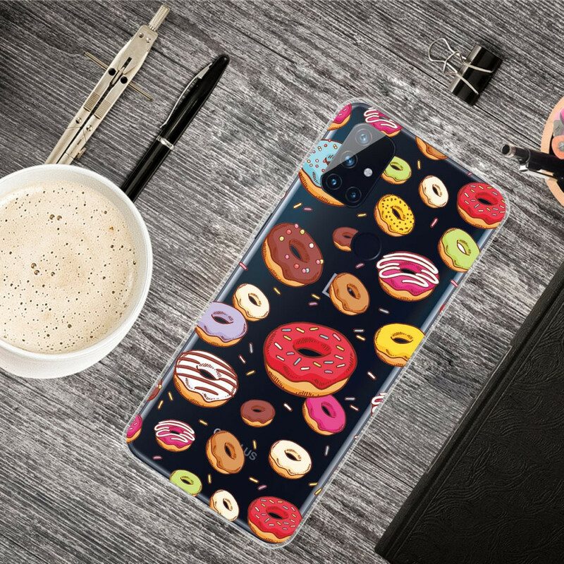 Handyhülle Für OnePlus Nord N10 Ich Liebe Donuts