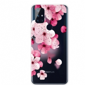 Handyhülle Für OnePlus Nord N10 Kleine Rosa Blumen