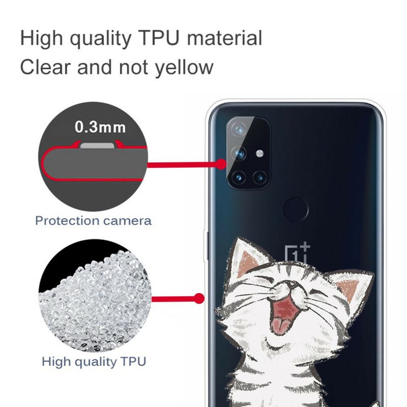 Handyhülle Für OnePlus Nord N10 Süße Katze