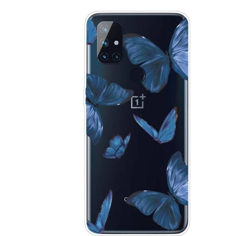 Handyhülle Für OnePlus Nord N10 Wilde Schmetterlinge