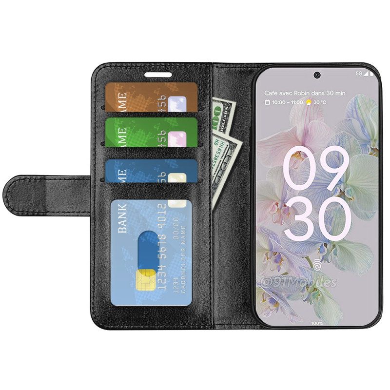 Flip Case Für Google Pixel 6A Retro-kunstleder