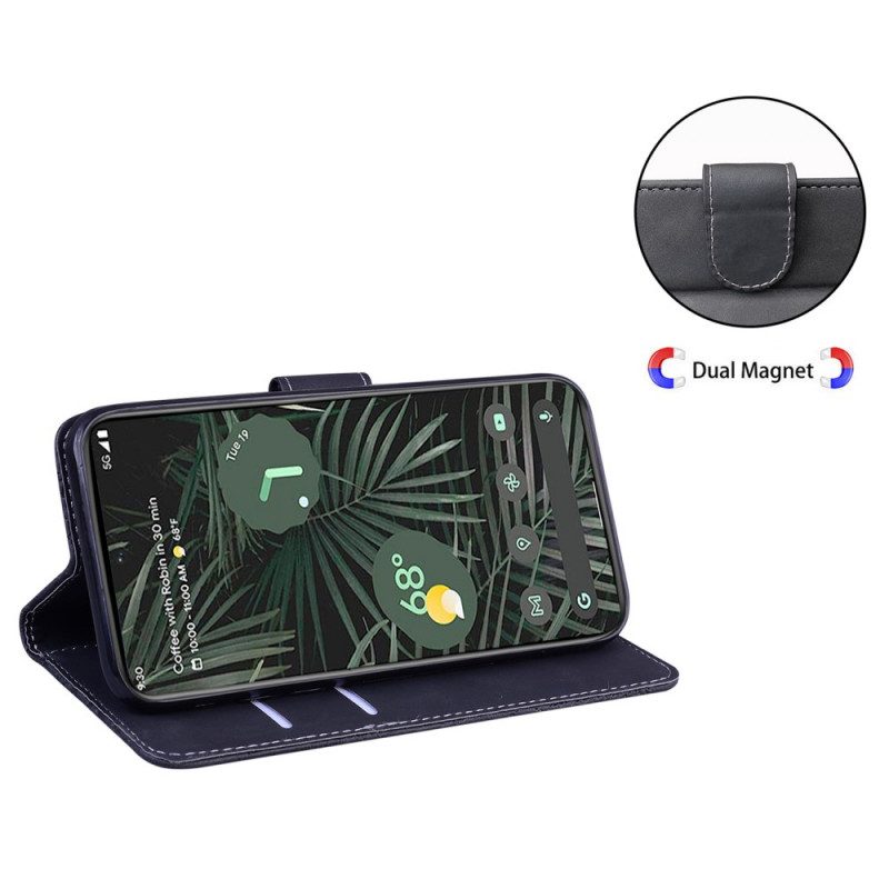 Flip Case Für Google Pixel 6A Vereinigter Schmetterling