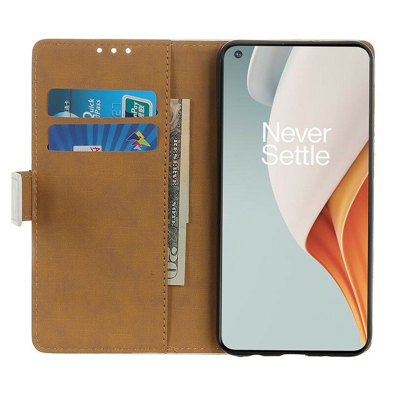 Flip Case Für OnePlus Nord N100 Der Eiffelturm Des Dichters