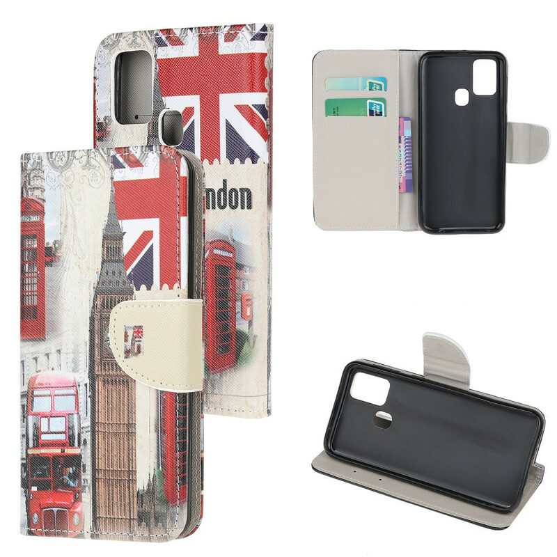 Flip Case Für OnePlus Nord N100 Londoner Leben