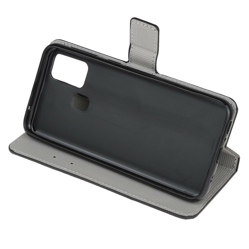 Flip Case Für OnePlus Nord N100 Schlafende Eule