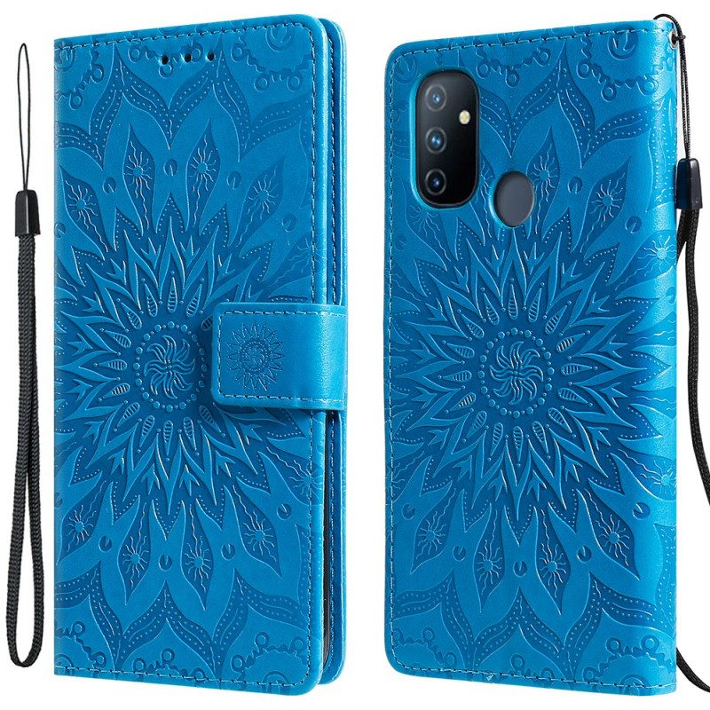 Flip Case Für OnePlus Nord N100 Sonnenblume