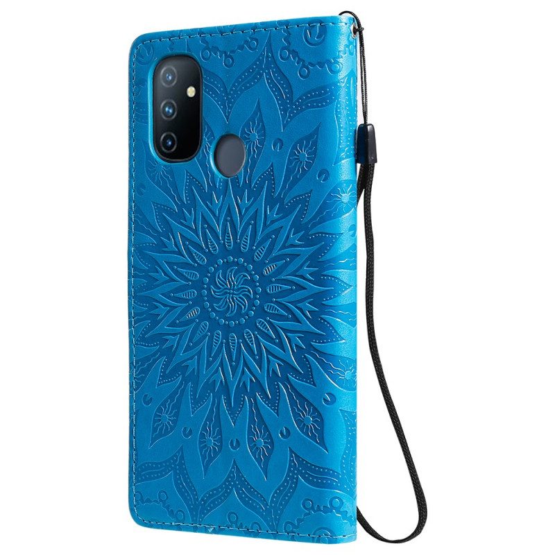 Flip Case Für OnePlus Nord N100 Sonnenblume