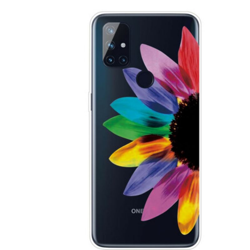 Hülle Für OnePlus Nord N100 Bunte Blume