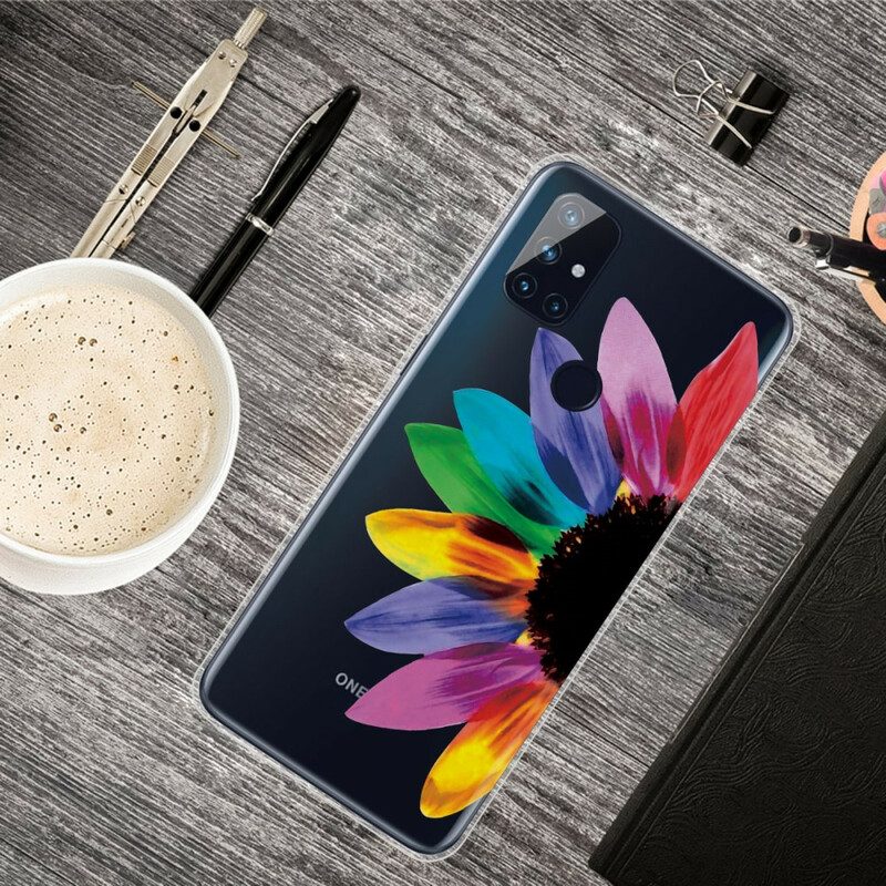 Hülle Für OnePlus Nord N100 Bunte Blume