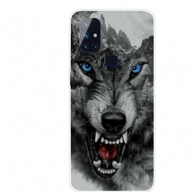 Hülle Für OnePlus Nord N100 Erhabener Wolf