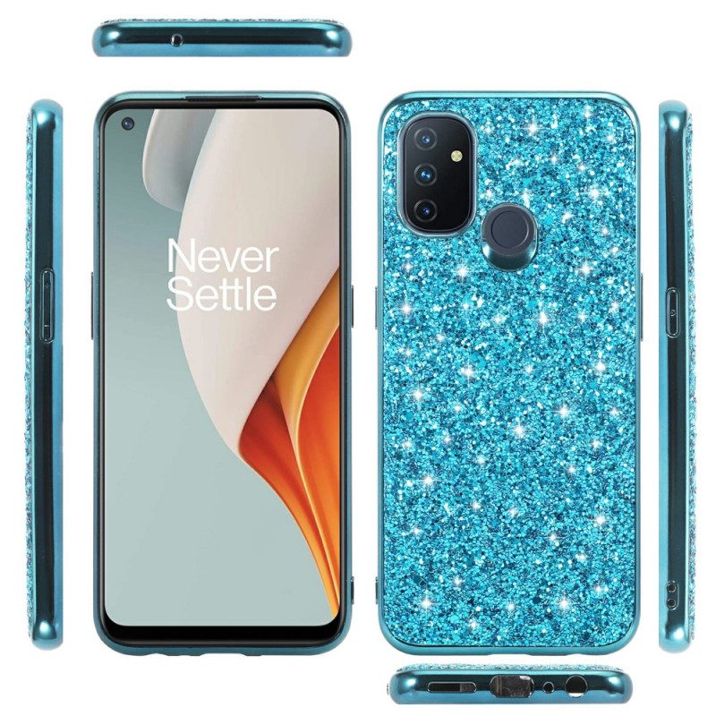 Hülle Für OnePlus Nord N100 Glitzer-hybrid