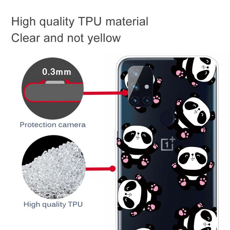 Hülle Für OnePlus Nord N100 Top Pandas-spaß