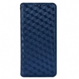 Schutzhülle Für OnePlus Nord N100 Flip Case 3d-diamant-ledereffekt