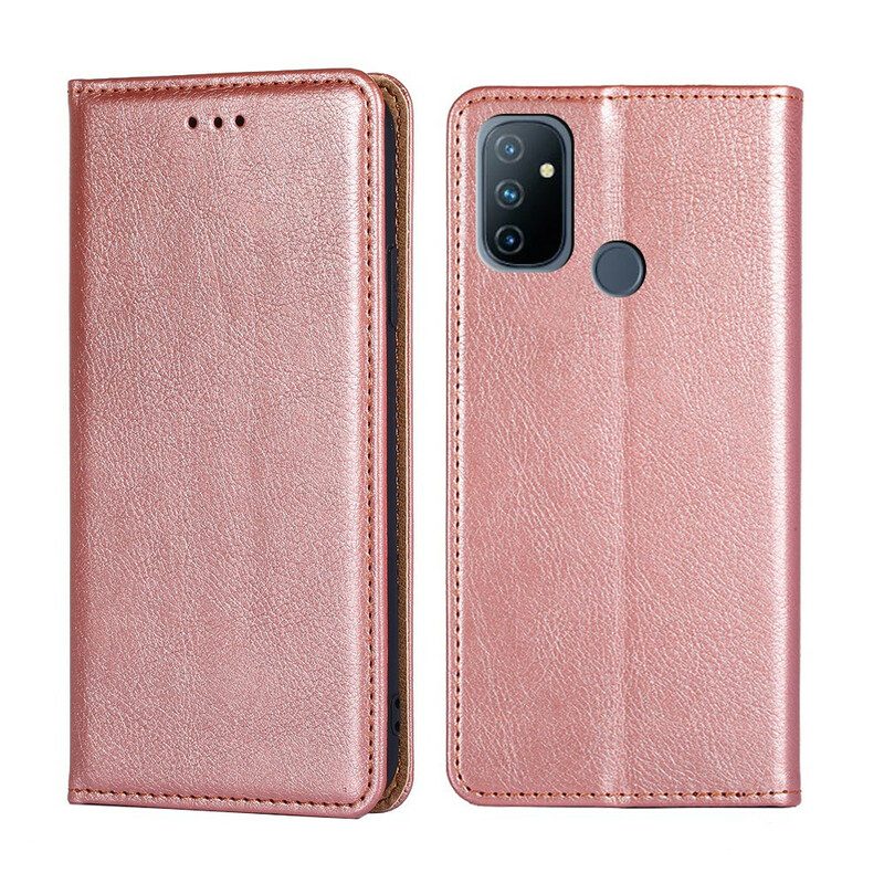 Schutzhülle Für OnePlus Nord N100 Flip Case Feiner Lederstil