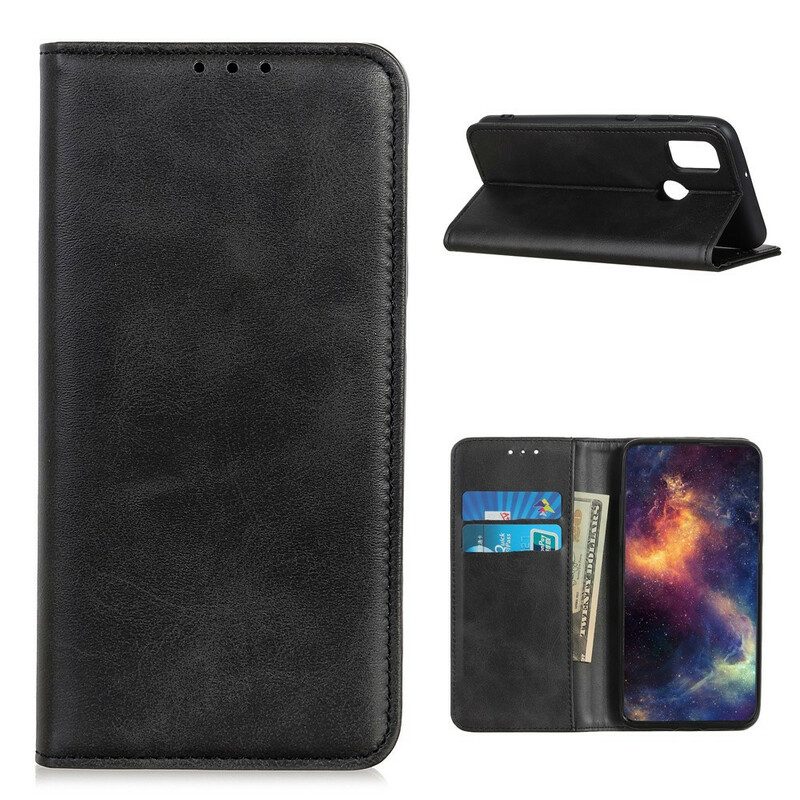 Schutzhülle Für OnePlus Nord N100 Flip Case Spaltleder