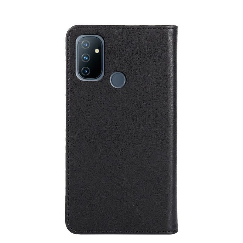 Schutzhülle Für OnePlus Nord N100 Flip Case Stil Lederniete