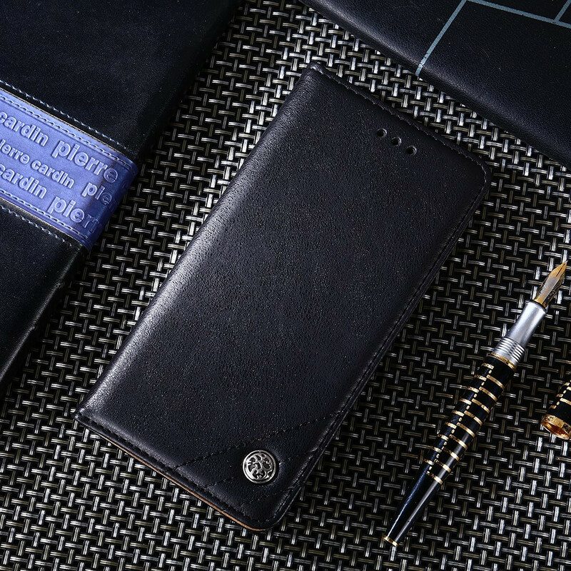 Schutzhülle Für OnePlus Nord N100 Flip Case Stil Lederniete