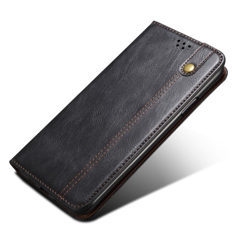 Flip Case Für Xiaomi Redmi Note 13 Pro Plus 5g Gewachstes Kunstleder