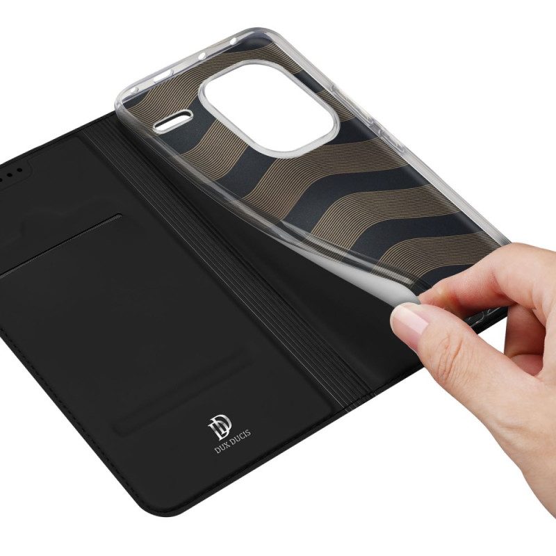 Flip Case Xiaomi Redmi Note 13 Pro Plus 5g Handyhülle Skin Pro Series Dux Ducis